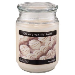 [3297553] ****Candle-Lite Everyday 18 Oz. Jar Candle - Creamy Vanilla Swirl