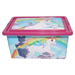 [2955] ****Disney Kids Storage Container 13L Unicorns