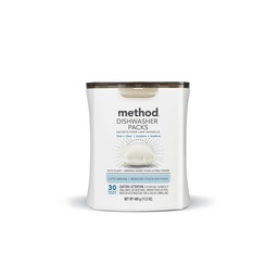 [01758] ****Method PowerDish Free + Clear Dishwasher Detergent (30-Count)