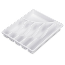 [15758006] Sterlite Cutlery Tray 6-Compartment, White