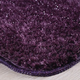 [CHBMS24571] ****Classy Homes Bath Mat S/Purple 20In.x32In.