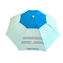 [NTBU23JCBBB] ****Nautica Beach Umbrella 7 Ft. Blue Wave J-Class