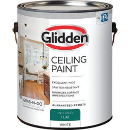 [2070T/01     406688] ****Glidden Interior Flat Ceiling Paint 1 Gal.