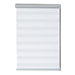 [KC202052323WH] Kenneth Cole Luxury Zebra Blinds 36x90'' (Blackout), White