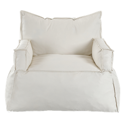 [KCFS2023113-WH] ****Kenneth Cole Foam-Filled Arm Chair, White