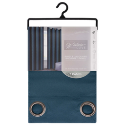 [WPSG44581FBC] Infiniti Grommet Window Curtain Panel 55 x 90 In. Blue