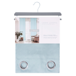 [WPSG47567HAT] Vineburg Grommet Window Curtain Panel with Tie Back 55 x 90 In. Mineral