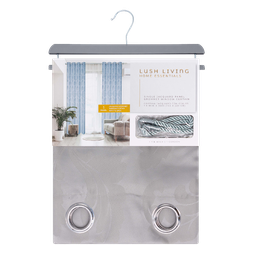 [WPSG47576HAT] Cradenza Grommet Window Curtain Panel with Tie Back 55 x 90 In. Teal