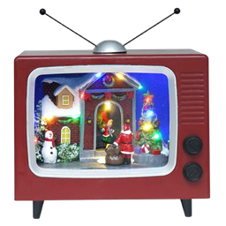 [MCZ602 / PCXM-XMDR-01030] Mrs. Claus Christmas Television Ornament