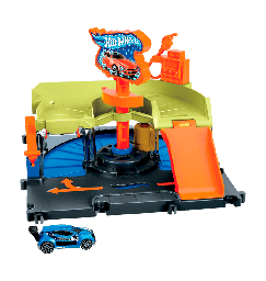 [821-HDR27] Hot Wheels City Downtown Express Car Was