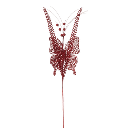 [831-AMX001-2469A] Miro Christmas Spray 71cm, Red